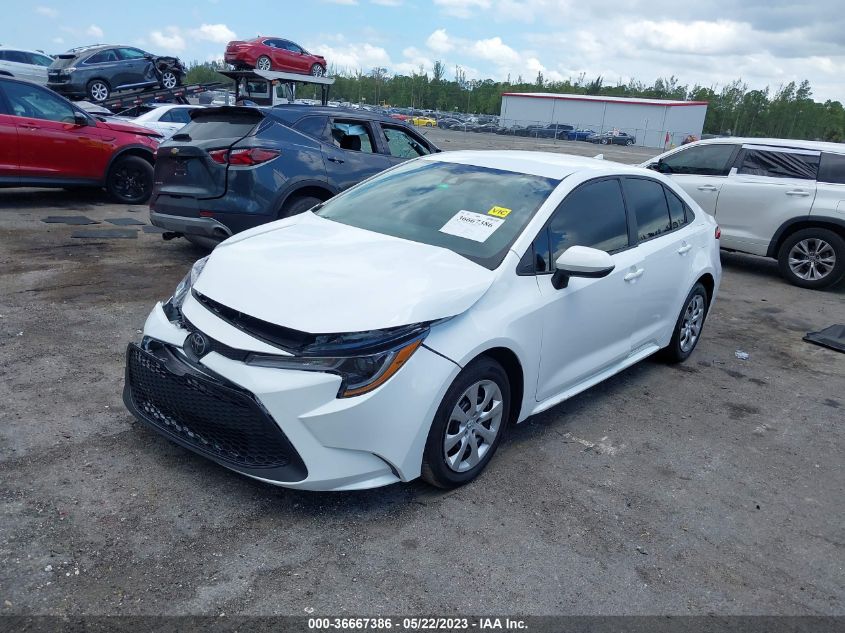 2022 TOYOTA COROLLA LE - 5YFEPMAE5NP381716
