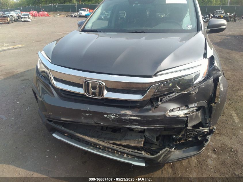 2019 HONDA PILOT EX-L - 5FNYF6H59KB042062