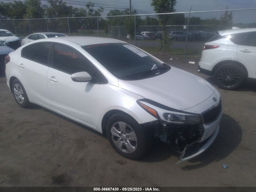 2017 KIA FORTE LX - 3KPFL4A74HE010781