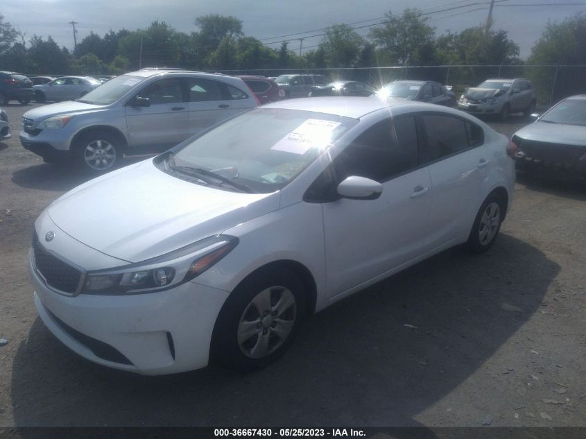 2017 KIA FORTE LX - 3KPFL4A74HE010781