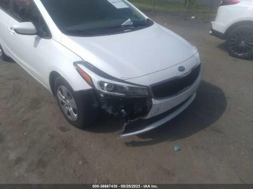 2017 KIA FORTE LX - 3KPFL4A74HE010781