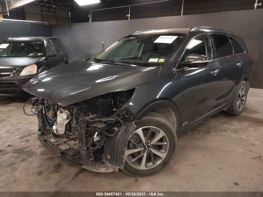 VIN 5XYPHDA52KG513403 2019 KIA SORENTO EX V6
