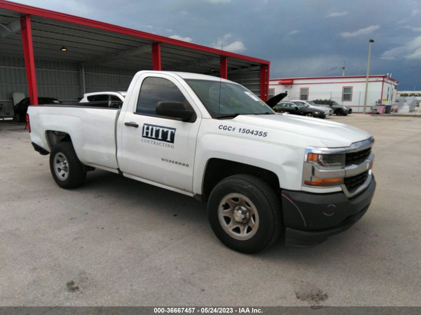 2017 CHEVROLET SILVERADO 1500 WORK TRUCK - 1GCNCNEH3HZ385666