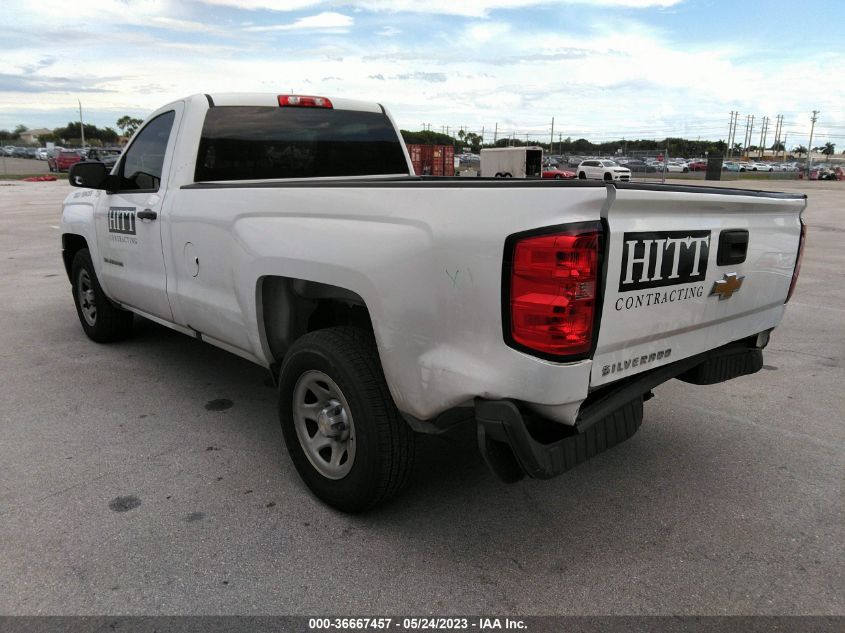 2017 CHEVROLET SILVERADO 1500 WORK TRUCK - 1GCNCNEH3HZ385666