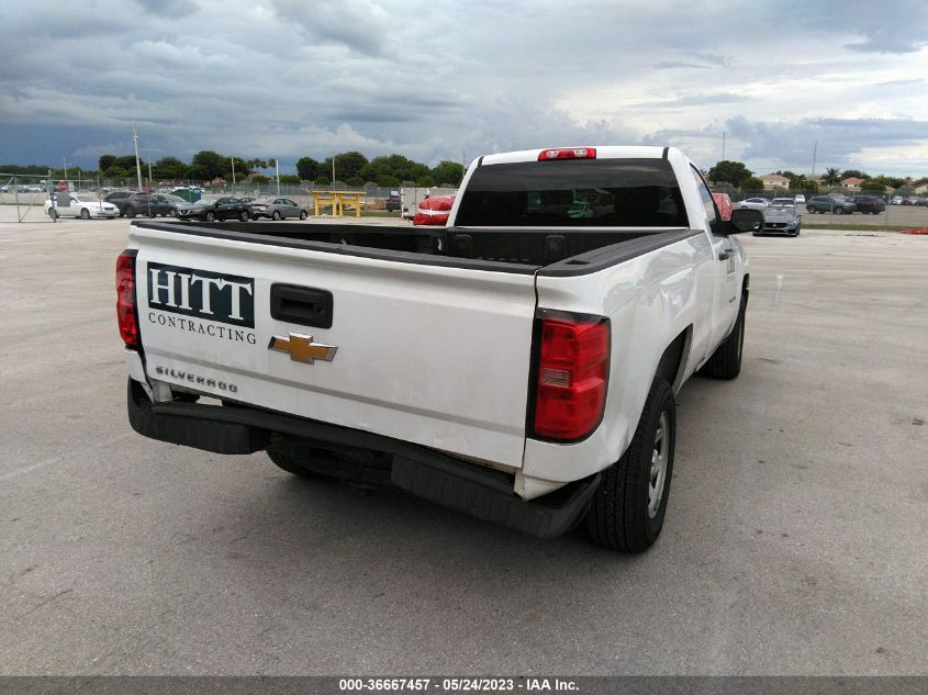 2017 CHEVROLET SILVERADO 1500 WORK TRUCK - 1GCNCNEH3HZ385666