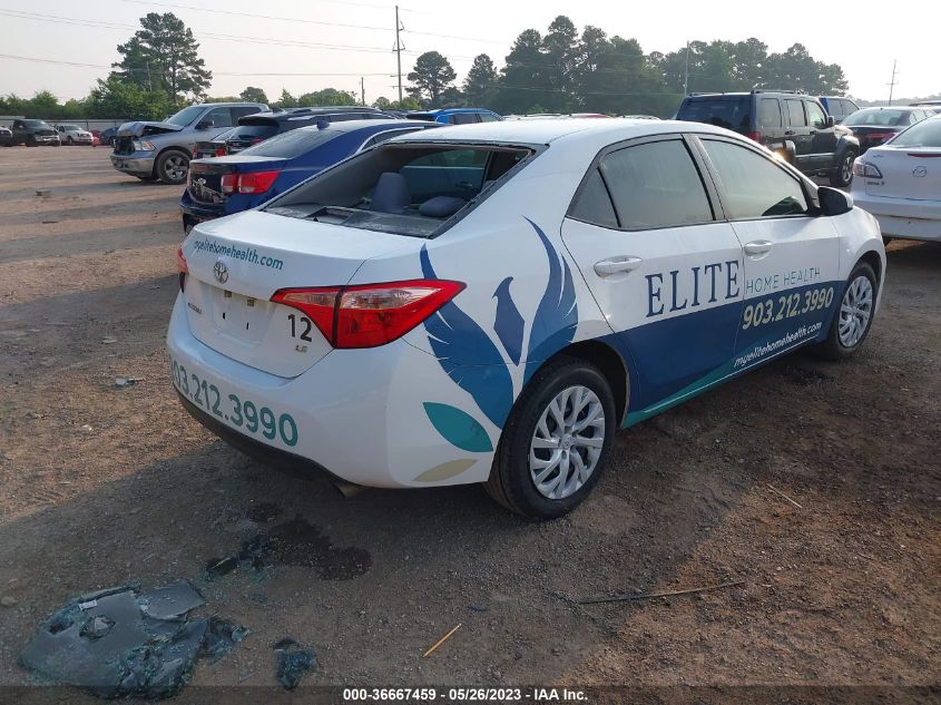 2019 TOYOTA COROLLA L/LE/SE/XLE/XSE - 5YFBURHE4KP883790