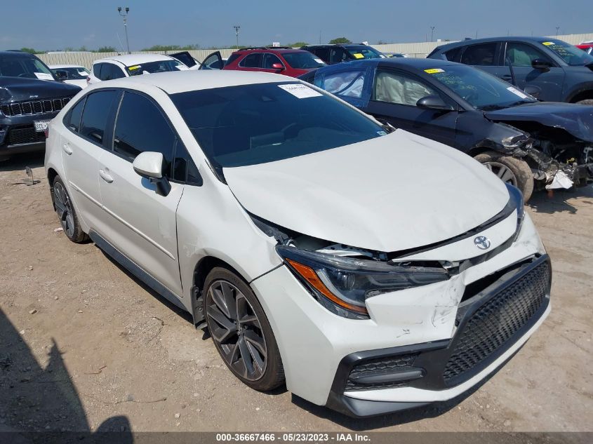 2020 TOYOTA COROLLA SE/NIGHTSHADE - 5YFS4RCE7LP041356