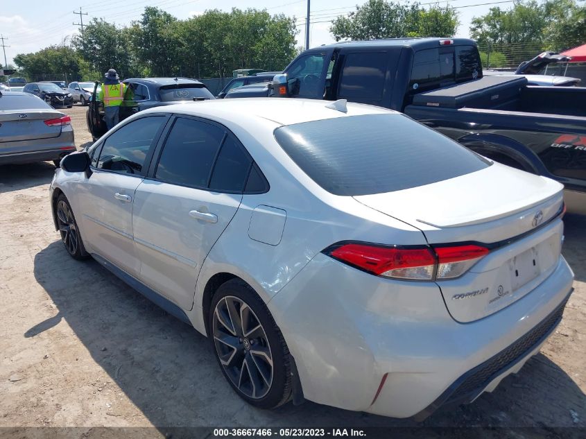 2020 TOYOTA COROLLA SE/NIGHTSHADE - 5YFS4RCE7LP041356