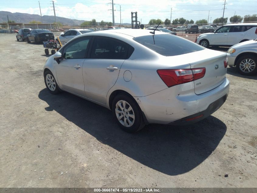 2015 KIA RIO LX - KNADM4A31F6447123