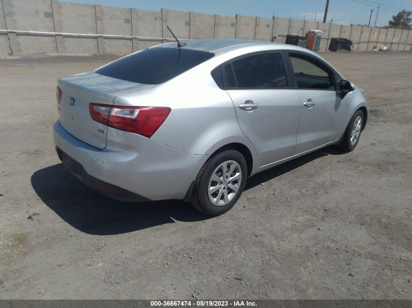 2015 KIA RIO LX - KNADM4A31F6447123