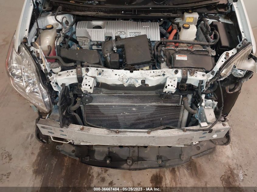 2013 TOYOTA PRIUS ONE/TWO/THREE/FOUR/FIVE - JTDKN3DUXD1681325