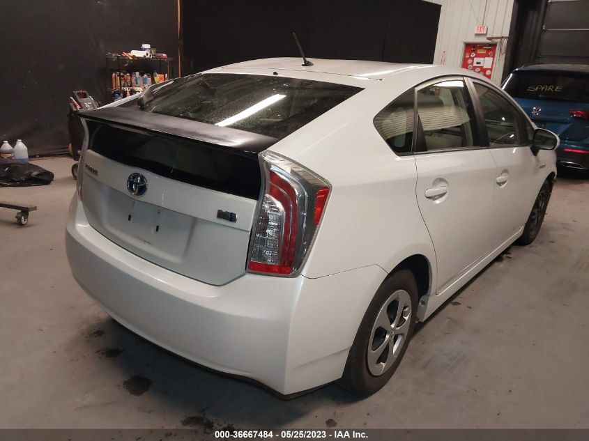 2013 TOYOTA PRIUS ONE/TWO/THREE/FOUR/FIVE - JTDKN3DUXD1681325