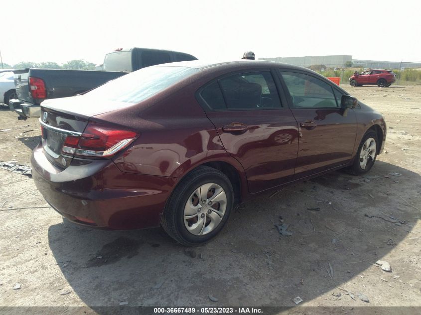 2015 HONDA CIVIC SEDAN LX - 19XFB2F53FE009505