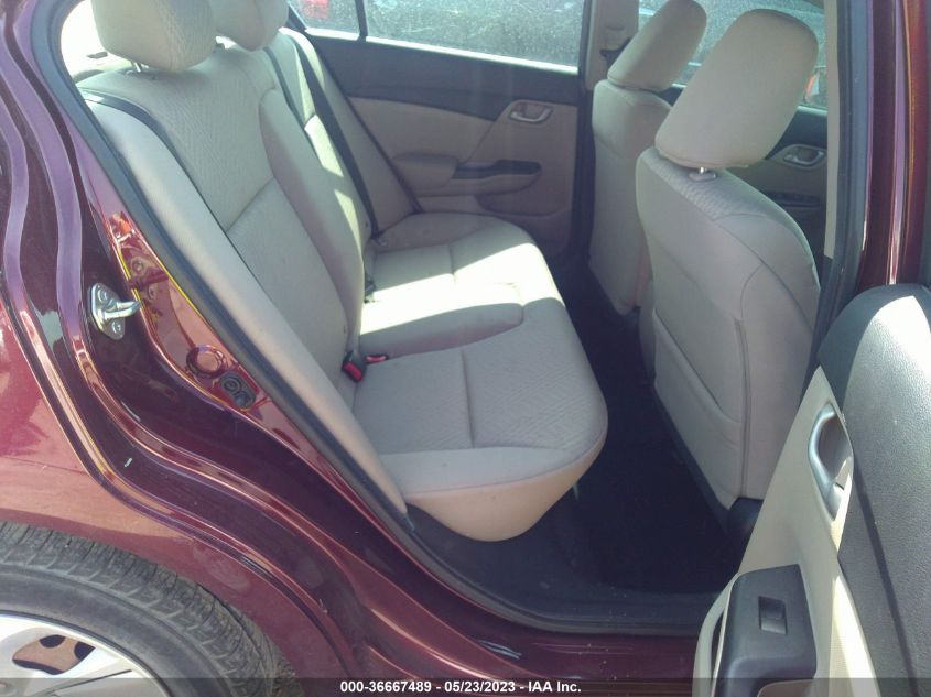 2015 HONDA CIVIC SEDAN LX - 19XFB2F53FE009505