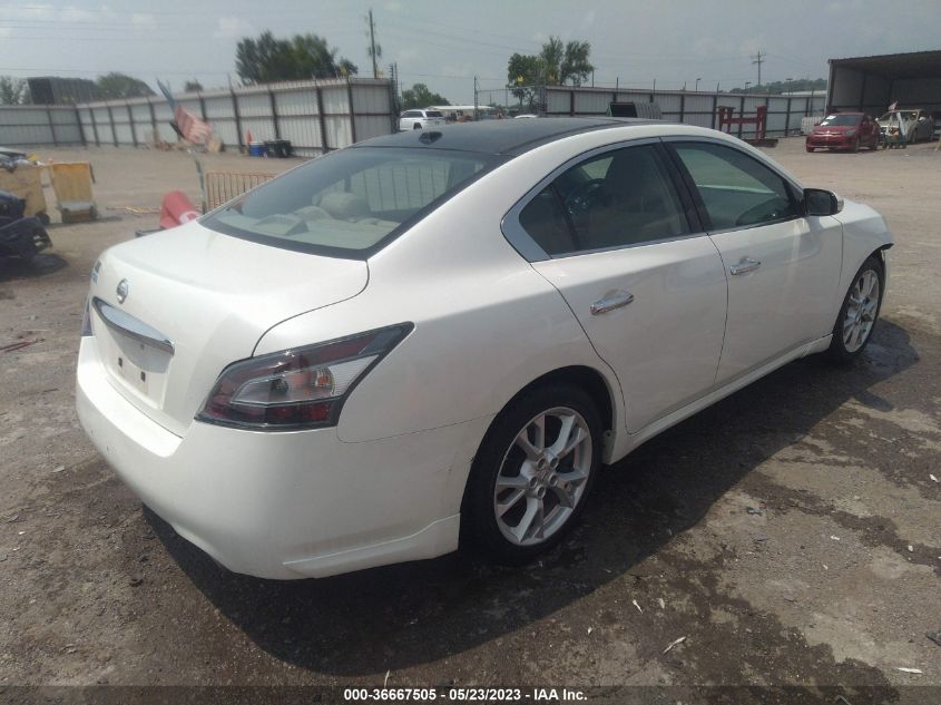 2014 NISSAN MAXIMA 3.5 SV W/PREMIUM PKG - 1N4AA5AP6EC909737