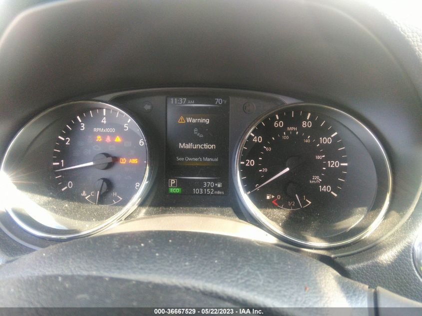 2017 NISSAN ROGUE SV - KNMAT2MTXHP547405