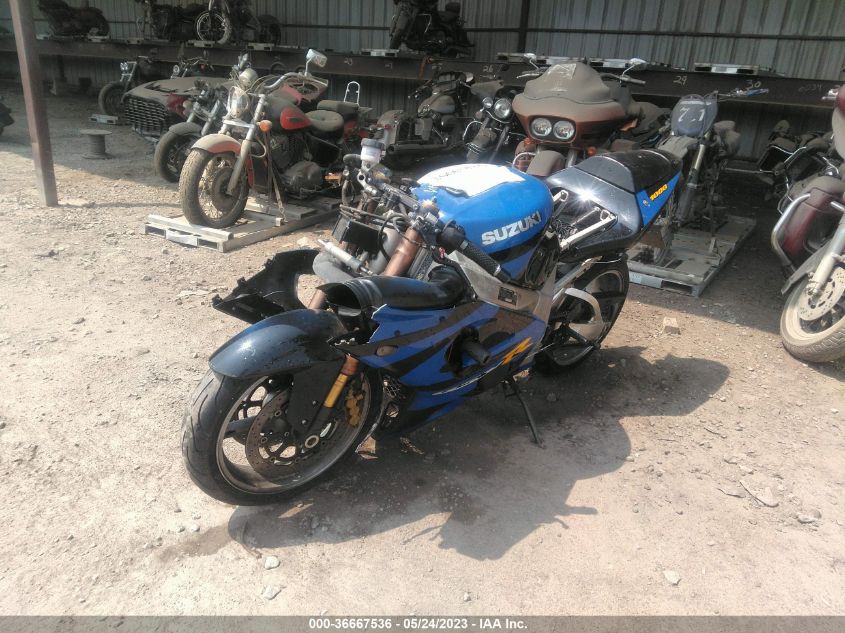 2001 SUZUKI GSX-R1000 JS1GT74A112104417