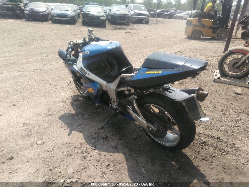 2001 SUZUKI GSX-R1000 JS1GT74A112104417