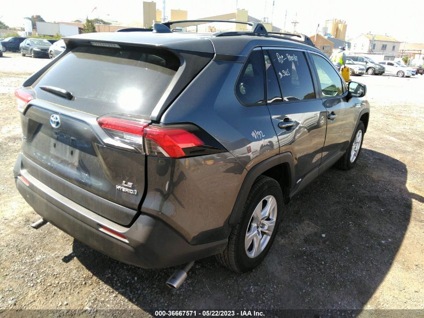 2019 TOYOTA RAV4 HYBRID LE - JTMLWRFV6KD004097