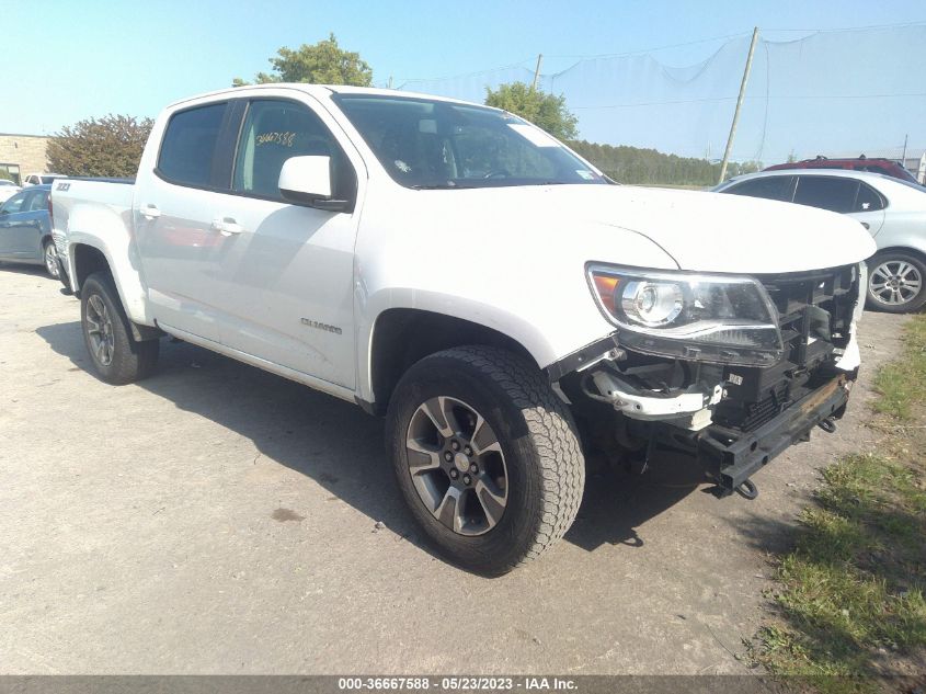 2020 CHEVROLET COLORADO 4WD Z71 - 1GCGTDEN6L1135290
