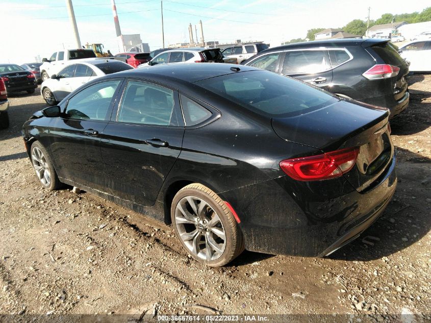 2016 CHRYSLER 200 S - 1C3CCCBB5GN155889