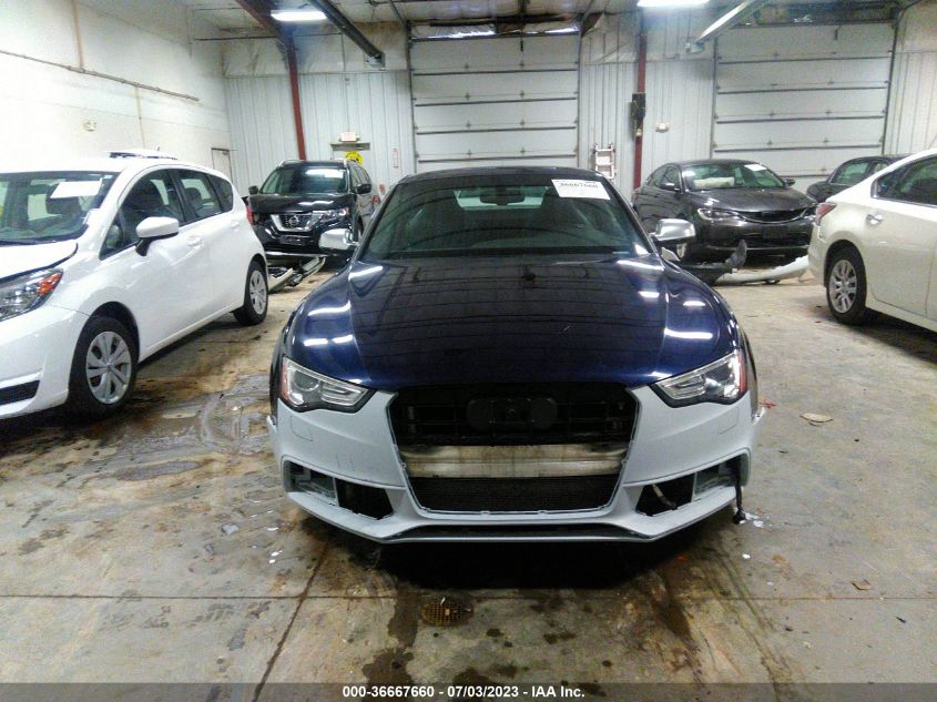 2013 AUDI S5 PREMIUM PLUS WAUCGAFR6DA031044