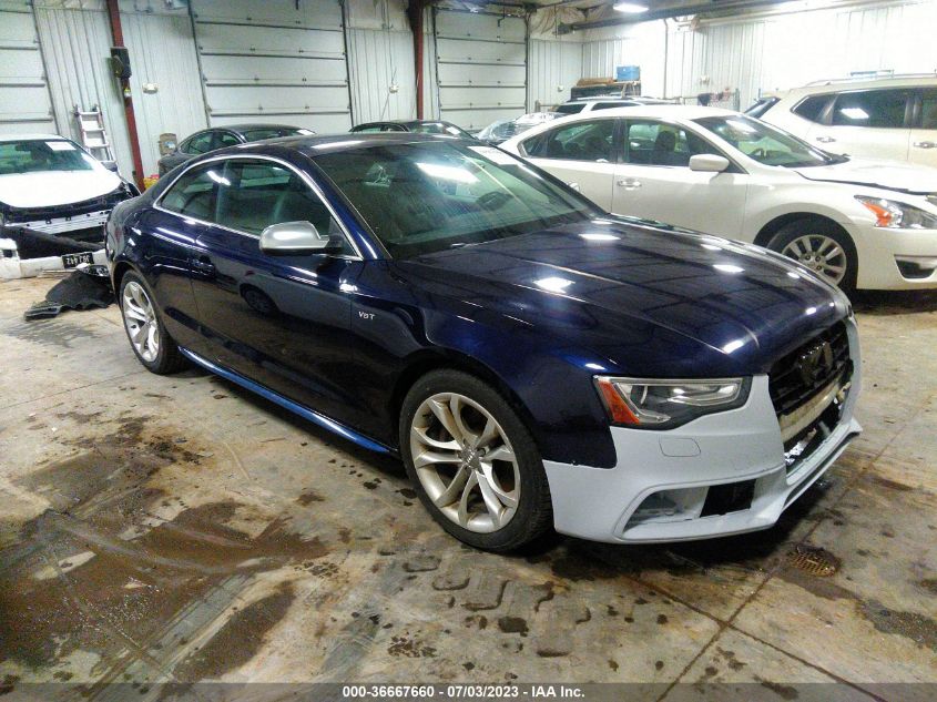 2013 AUDI S5 PREMIUM PLUS WAUCGAFR6DA031044