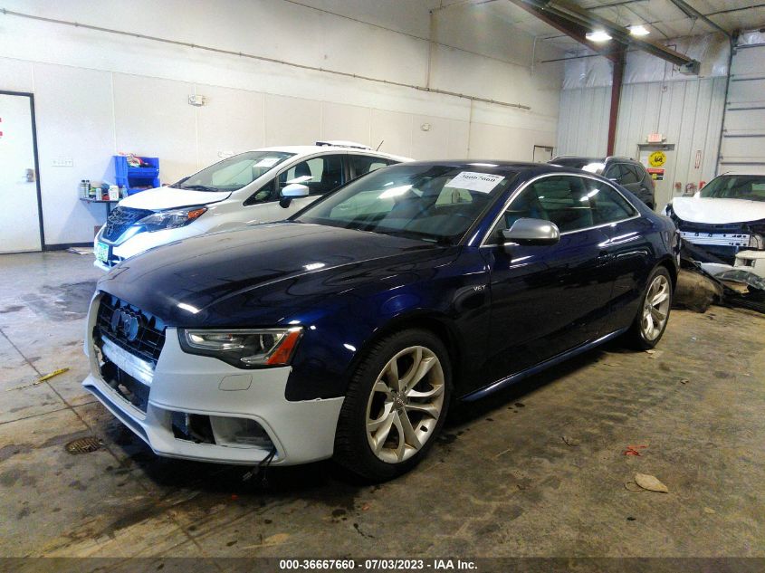 2013 AUDI S5 PREMIUM PLUS WAUCGAFR6DA031044