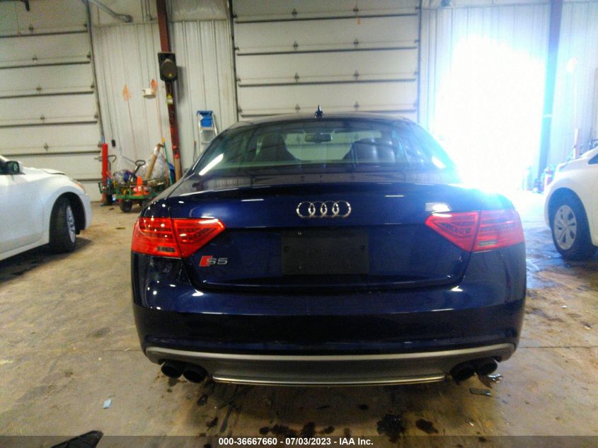2013 AUDI S5 PREMIUM PLUS WAUCGAFR6DA031044
