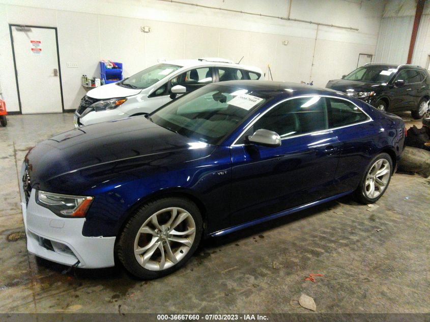 2013 AUDI S5 PREMIUM PLUS WAUCGAFR6DA031044