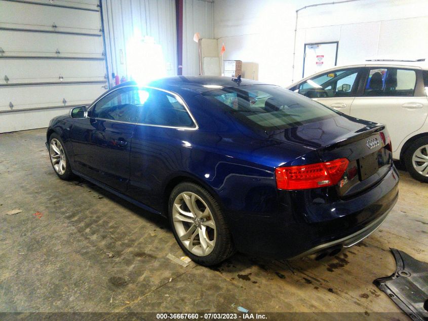 2013 AUDI S5 PREMIUM PLUS WAUCGAFR6DA031044
