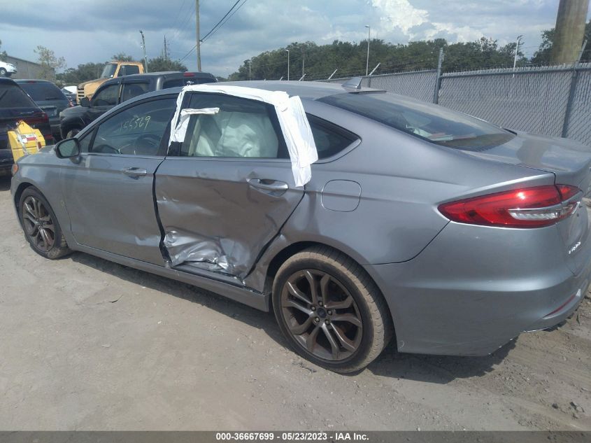 2020 FORD FUSION SEL - 3FA6P0CDXLR130320