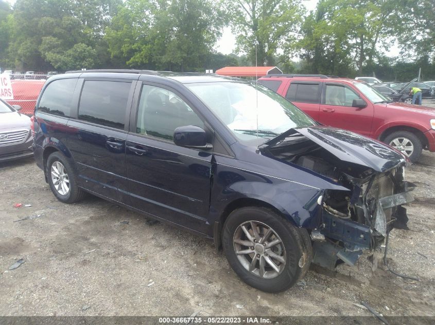 2014 DODGE GRAND CARAVAN SXT - 2C4RDGCG4ER429443