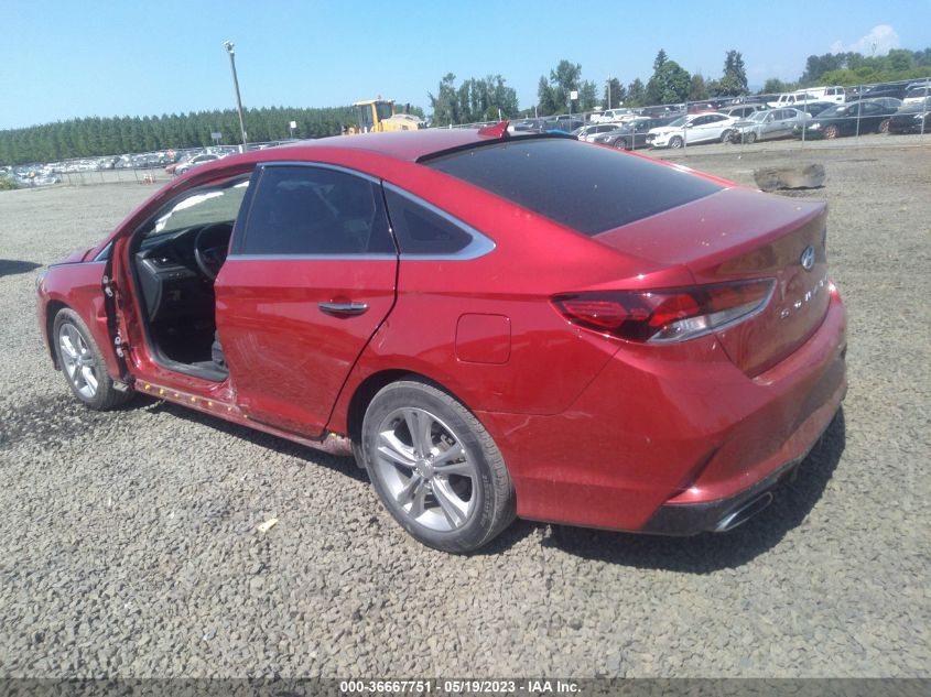 2018 HYUNDAI SONATA SPORT - 5NPE34AF6JH609704