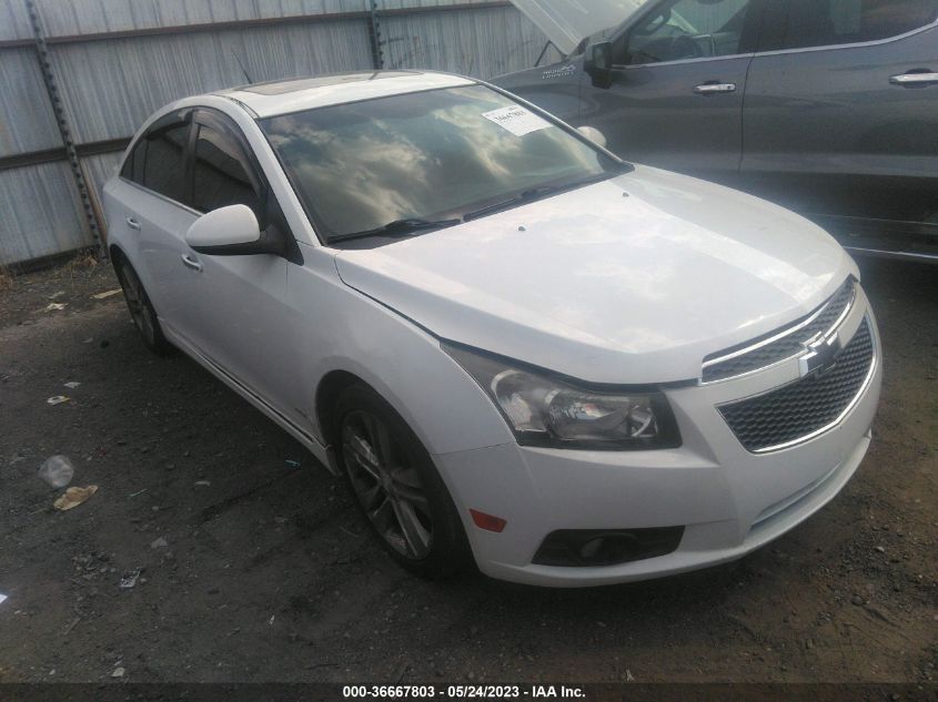 2014 CHEVROLET CRUZE LTZ - 1G1PG5SB8E7298732