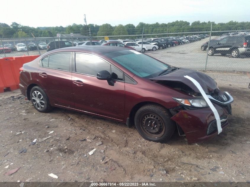 2015 HONDA CIVIC SEDAN LX - 19XFB2F56FE076678