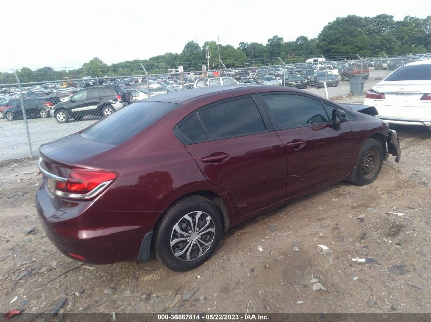 2015 HONDA CIVIC SEDAN LX - 19XFB2F56FE076678