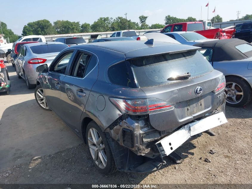 2014 LEXUS CT 200H HYBRID - JTHKD5BH2E2200479