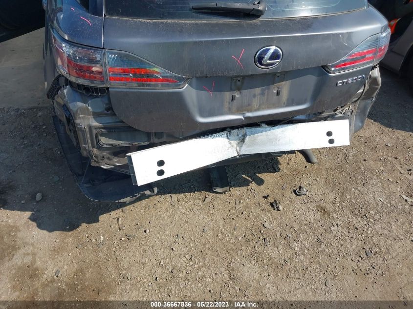 2014 LEXUS CT 200H HYBRID - JTHKD5BH2E2200479