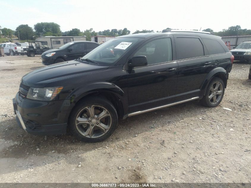 2017 DODGE JOURNEY CROSSROAD PLUS - 3C4PDCGG4HT613406