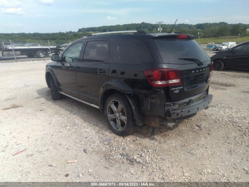 2017 DODGE JOURNEY CROSSROAD PLUS - 3C4PDCGG4HT613406