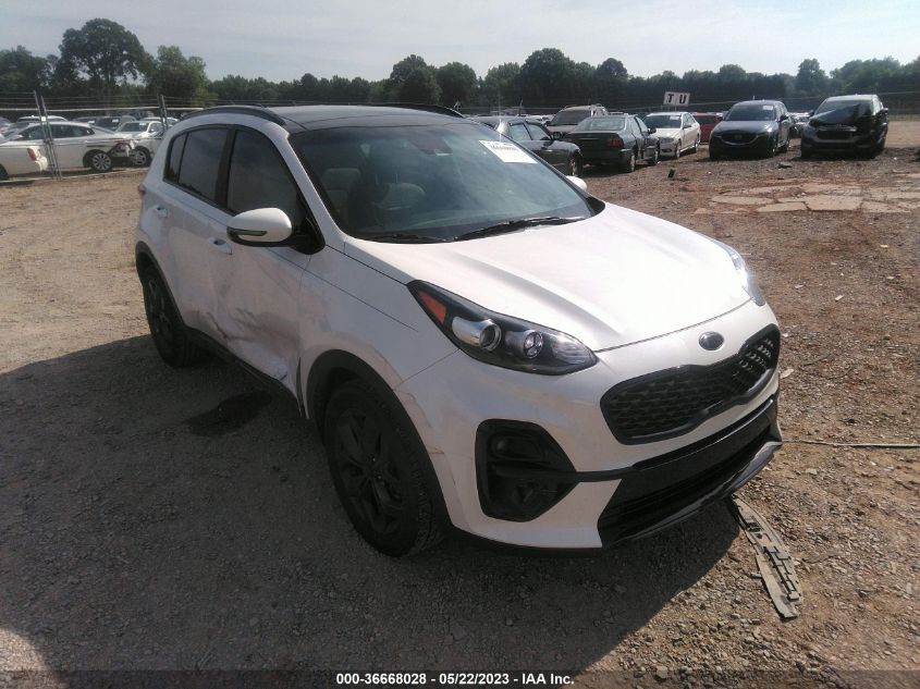 VIN KNDP63AC3N7998246 2022 KIA SPORTAGE no.1