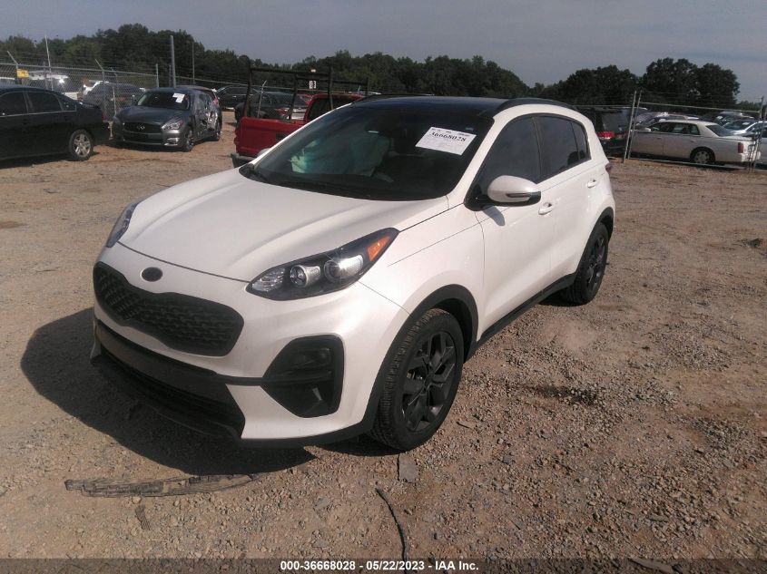 2022 KIA SPORTAGE NIGHTFALL - KNDP63AC3N7998246