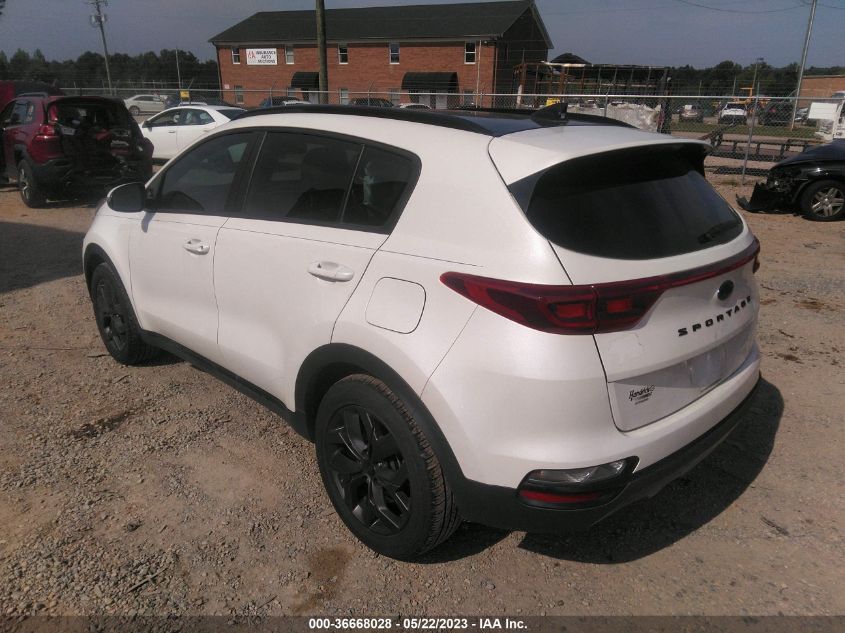 2022 KIA SPORTAGE NIGHTFALL - KNDP63AC3N7998246
