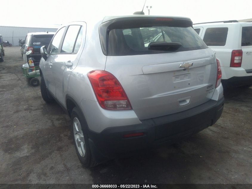 2015 CHEVROLET TRAX LS - KL7CJPSB9FB067255