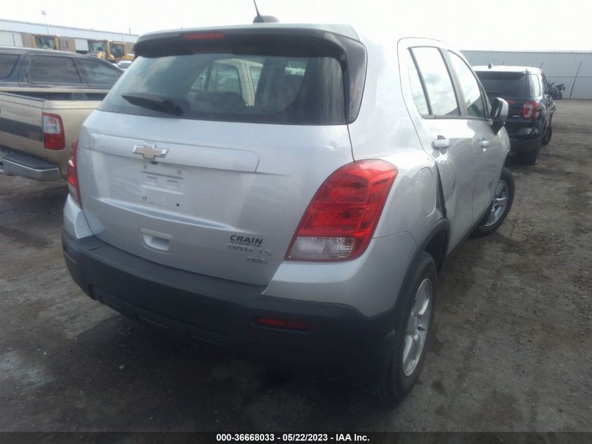 2015 CHEVROLET TRAX LS - KL7CJPSB9FB067255