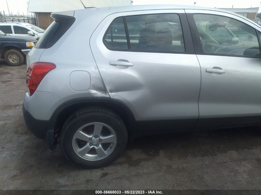 2015 CHEVROLET TRAX LS - KL7CJPSB9FB067255