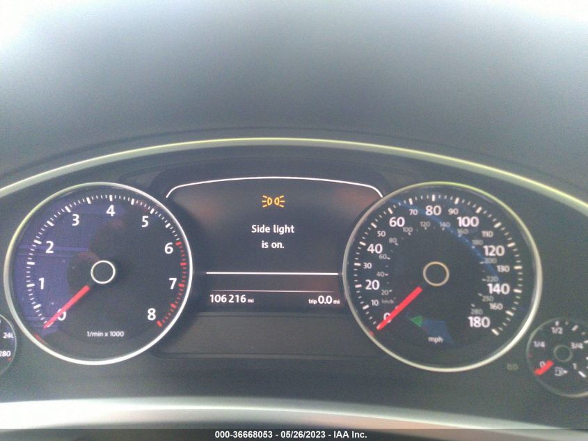 2015 VOLKSWAGEN TOUAREG LUX - WVGEF9BP6FD003307
