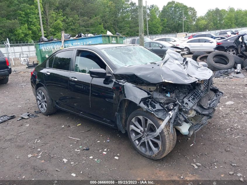 2015 HONDA ACCORD SEDAN SPORT - 1HGCR2F58FA100756