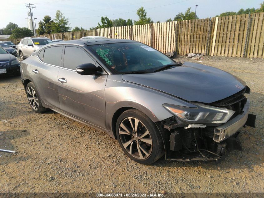 2016 NISSAN MAXIMA 3.5 PLATINUM - 1N4AA6AP3GC403601